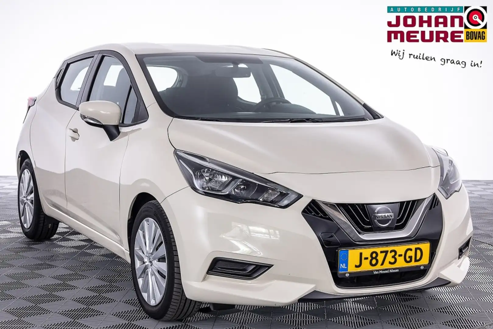 Nissan Micra 1.0 IG-T Acenta | AIRCO ✅ 1e Eigenaar Wit - 1