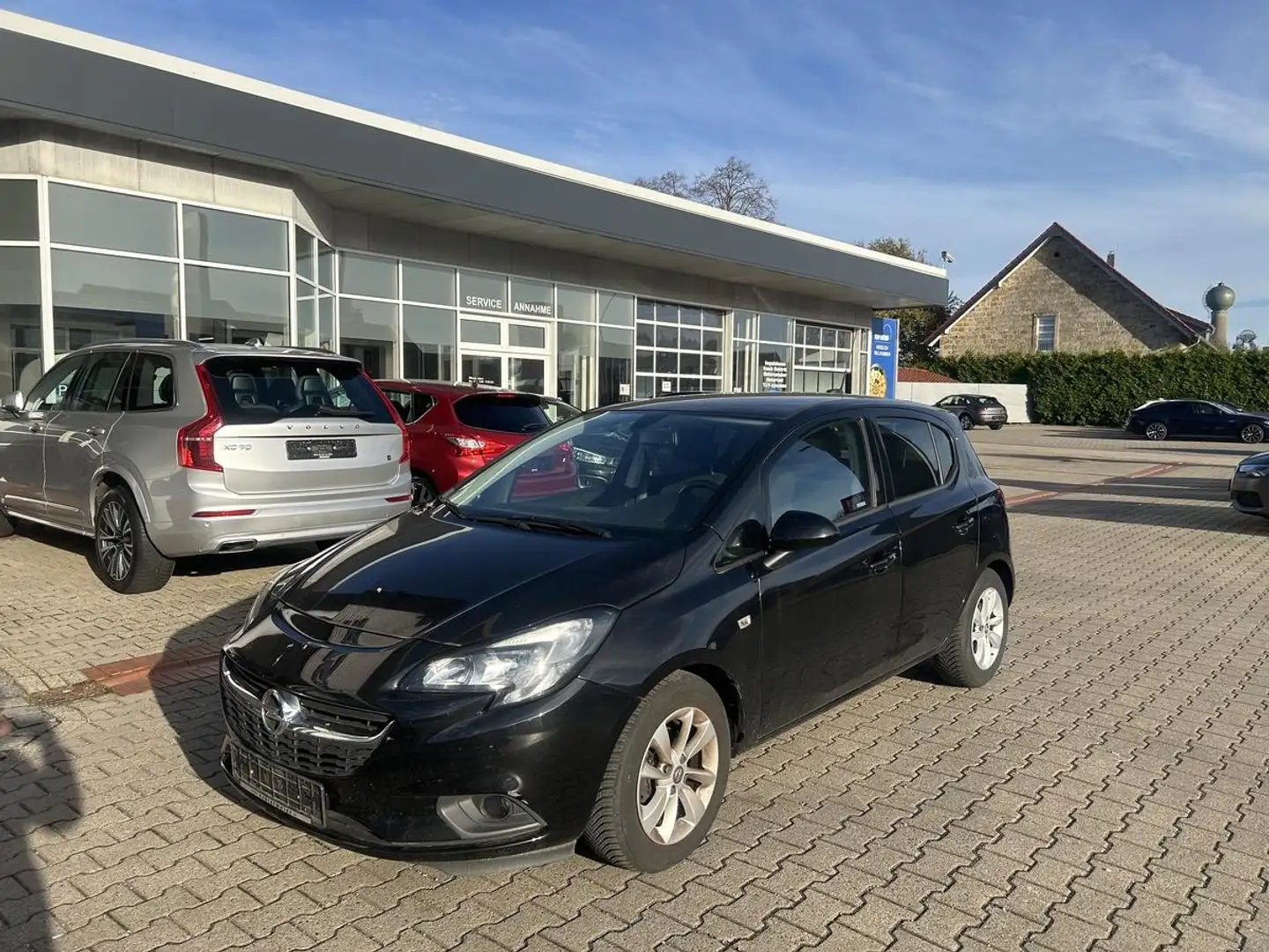Opel Corsa E 1.4 ON Tempomat CarPlay PDC Noir - 1