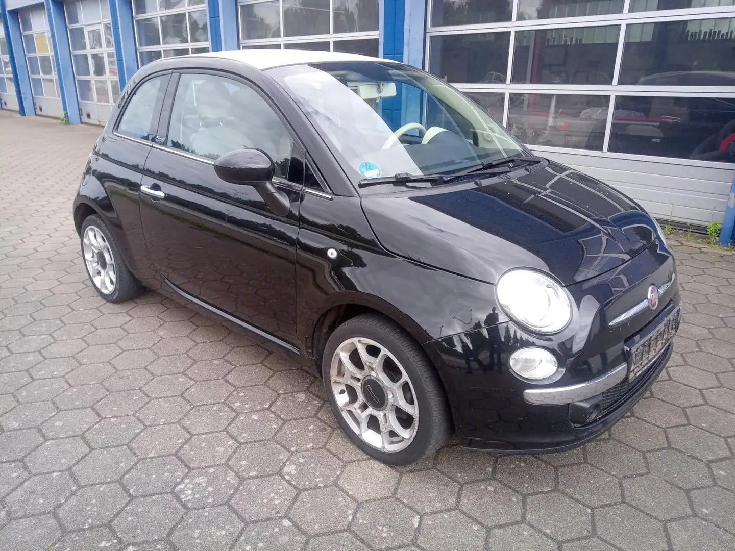 Fiat 500 Cabrio/HU neu Schwarz - 1