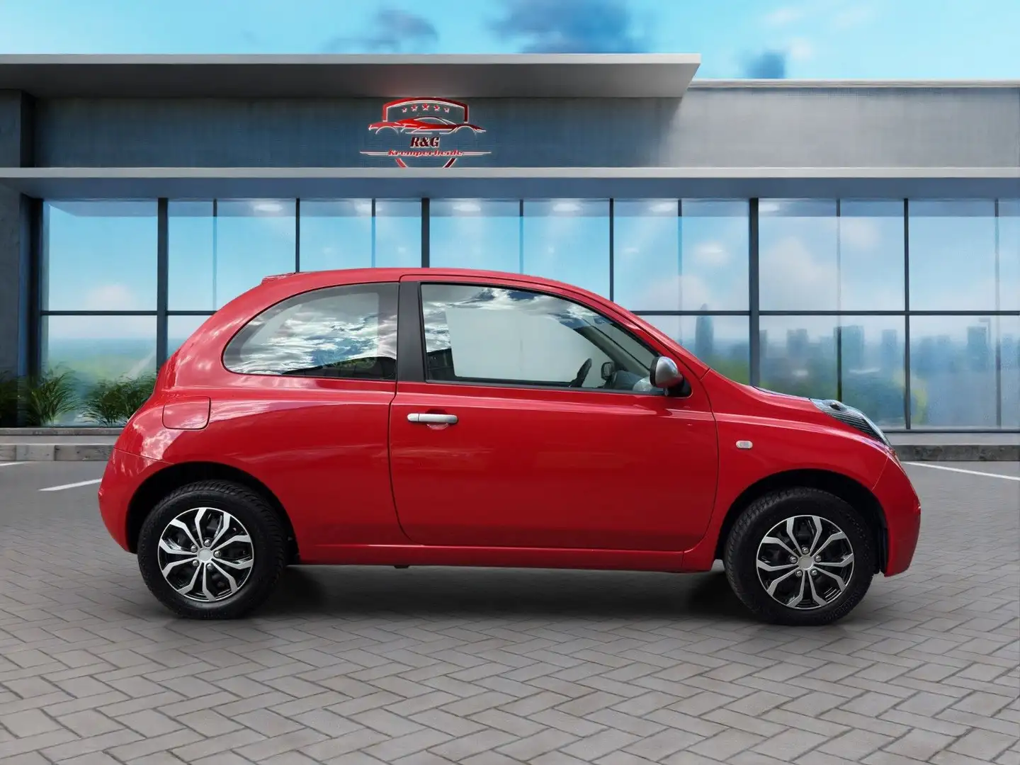 Nissan Micra Visia (Tüv-12.2026) Rood - 2