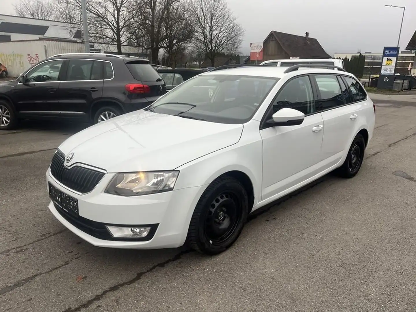 Skoda Octavia Ambition Combi 2,0TDI 4x4 150 PS Blanc - 1