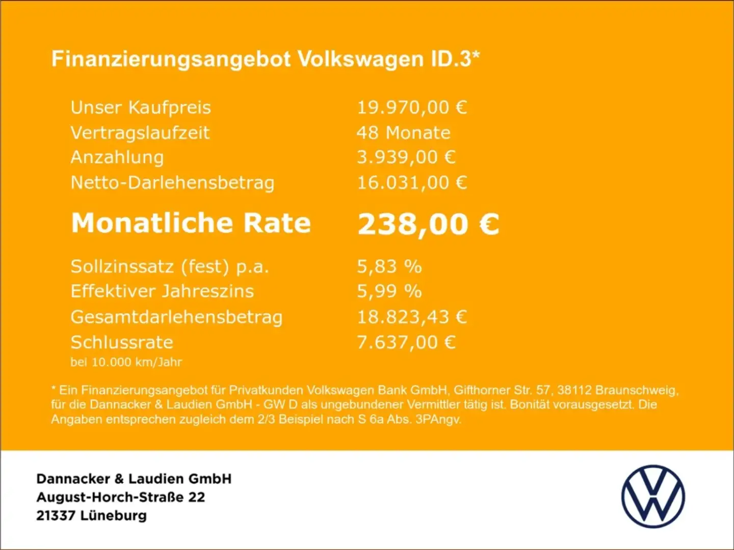 Volkswagen ID.3 Pure Performance 55kWh Alu LED ACC PDC Navi Sitzhe Grau - 2
