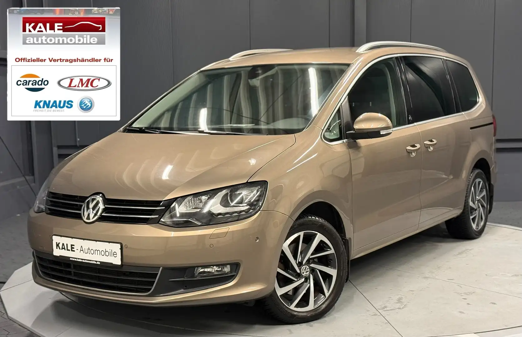 Volkswagen Sharan Sound *BEHINDERTENGERECHT*1.HAND*46.000 km* Gold - 1