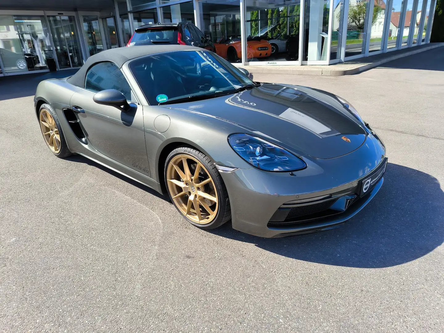 Porsche Boxster GTS*800km*1.HD*BOSE*LED*18WegeSports Grau - 1