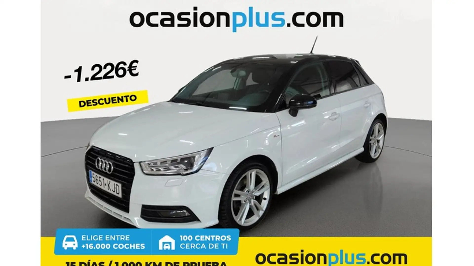 Audi A1 Sportback 1.6TDI Adrenalin Blanco - 1
