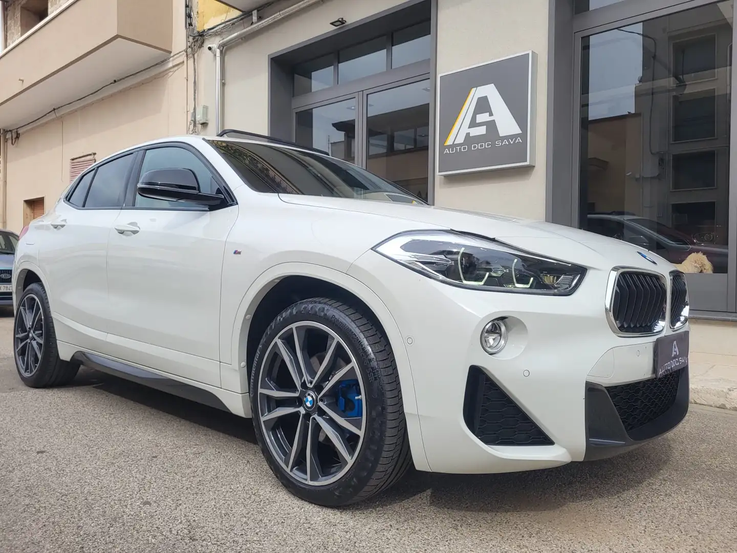 BMW X2 2.0 D 150 Cv S Drive M-Sport+Tetto+Luci Ambiente,, Alb - 1