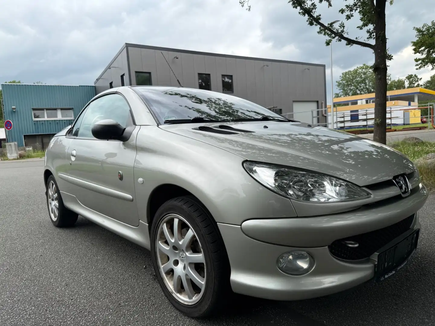 Peugeot 206 Cabriolet CC Roland Garros Grau - 2