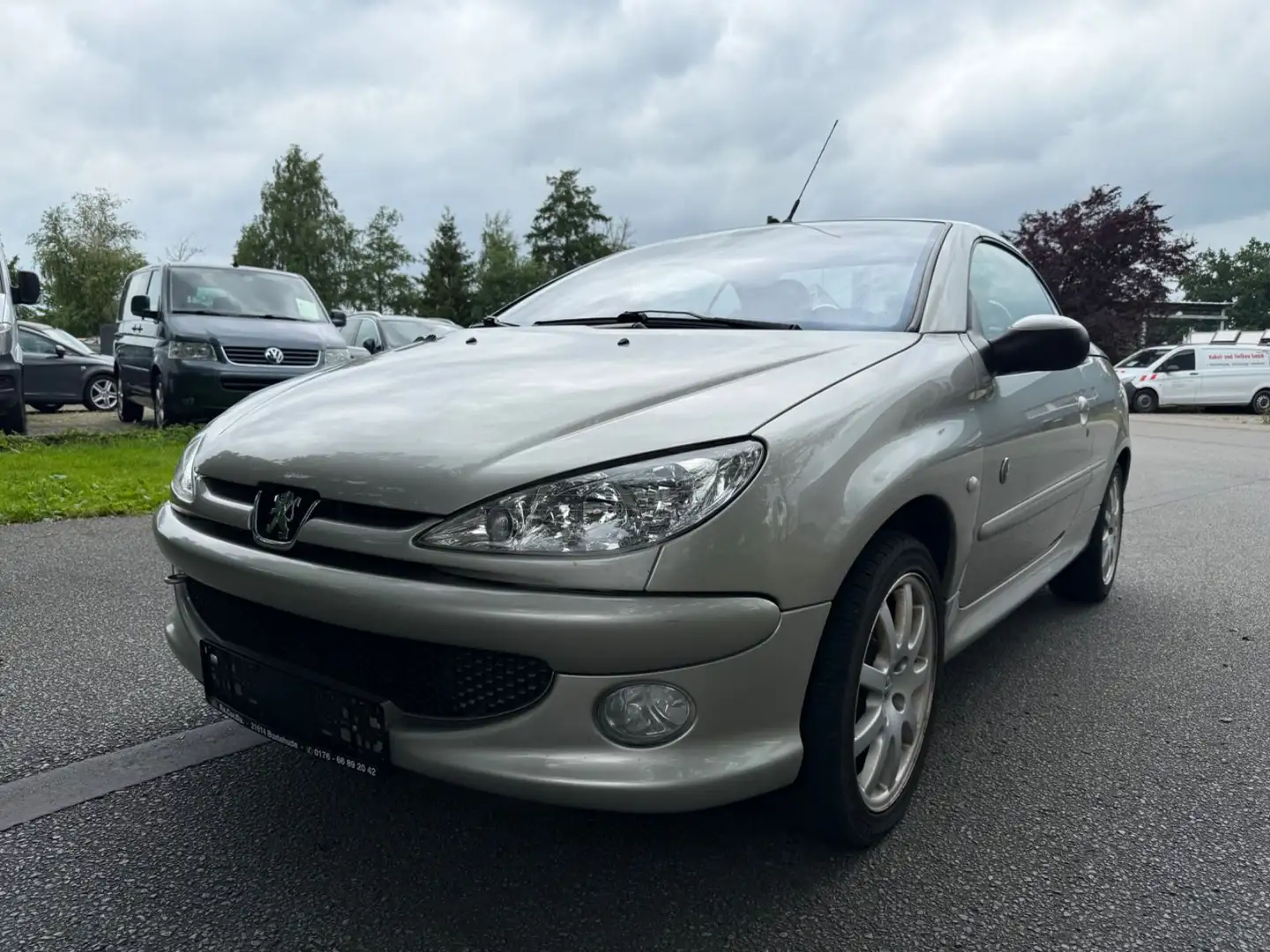 Peugeot 206 Cabriolet CC Roland Garros Grau - 1