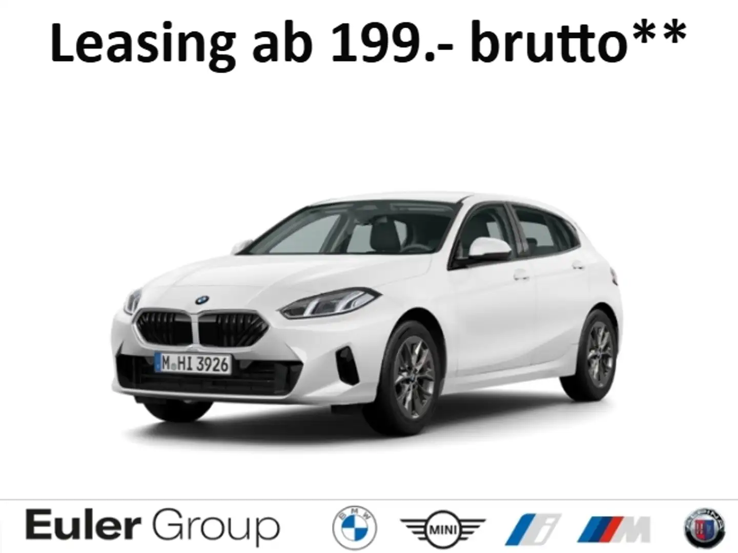 BMW 120 iA adLED 17'' FLA Kamera Komf-Zug. Navi Sitzh KA D Weiß - 1