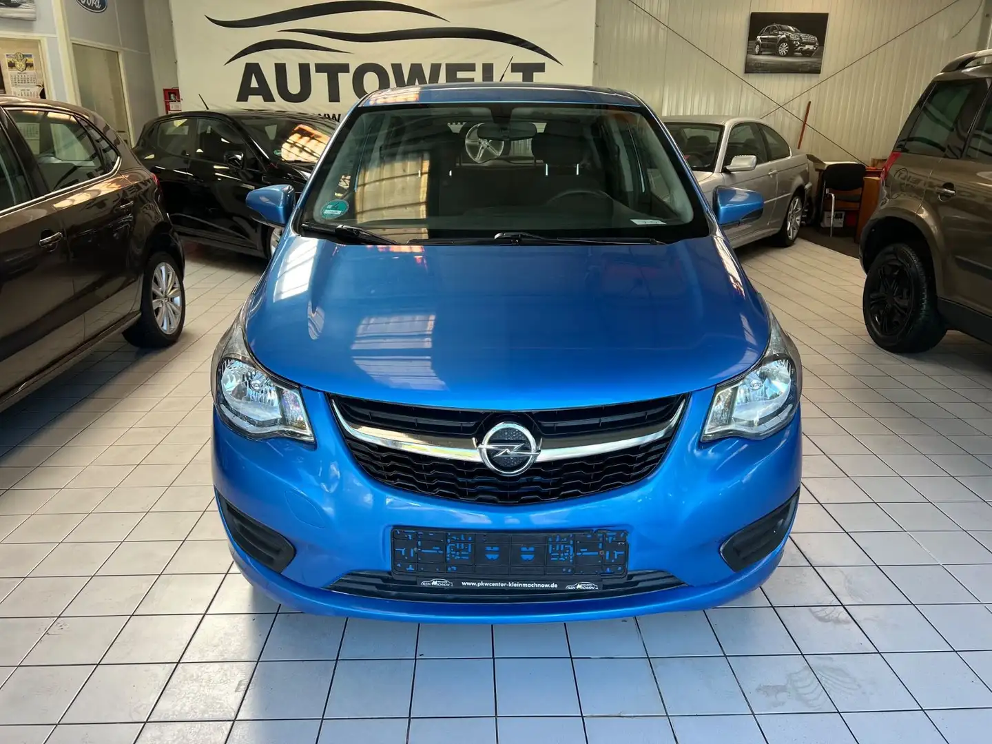 Opel Karl Edition*TÜVneu*Service*Tempomat* Blau - 2