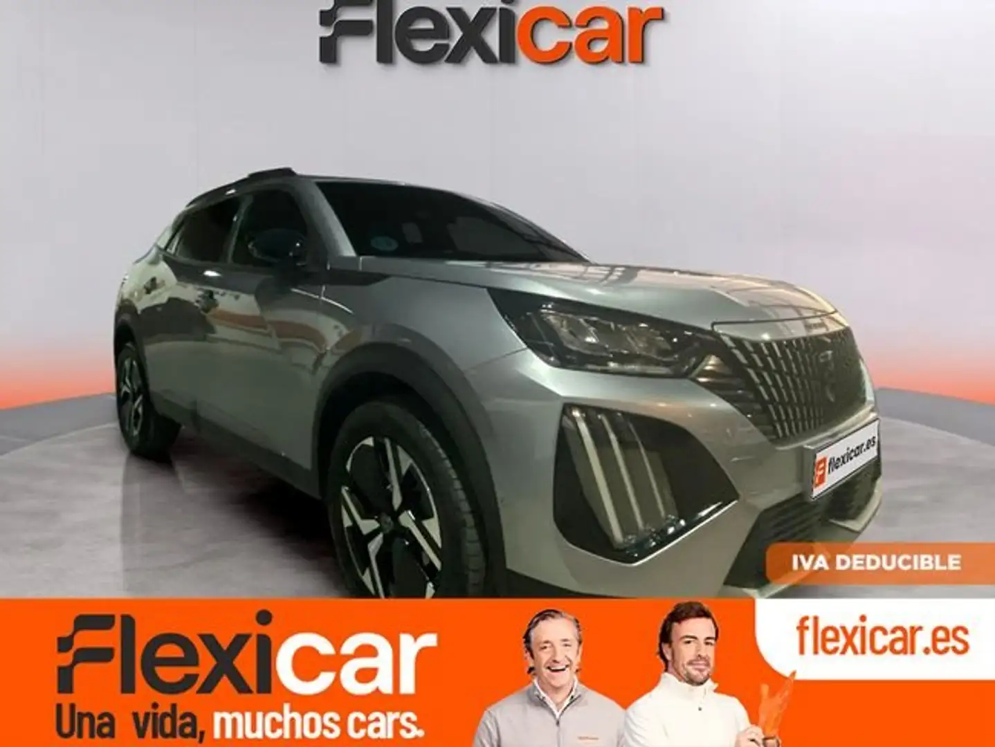 Peugeot 2008 1.2 PureTech S&S Allure EAT8 130 Gris - 1