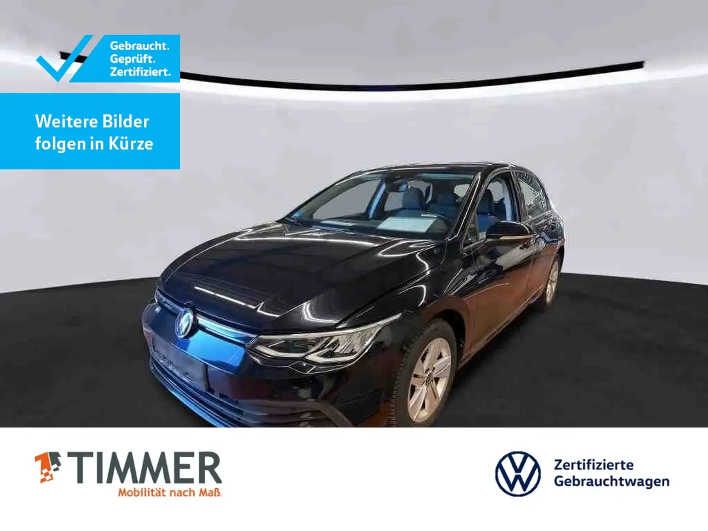 Volkswagen Golf VIII 2.0 TDI LIFE *LED *ACC *APP *NAVI *SHZ *DAB+ Noir - 1