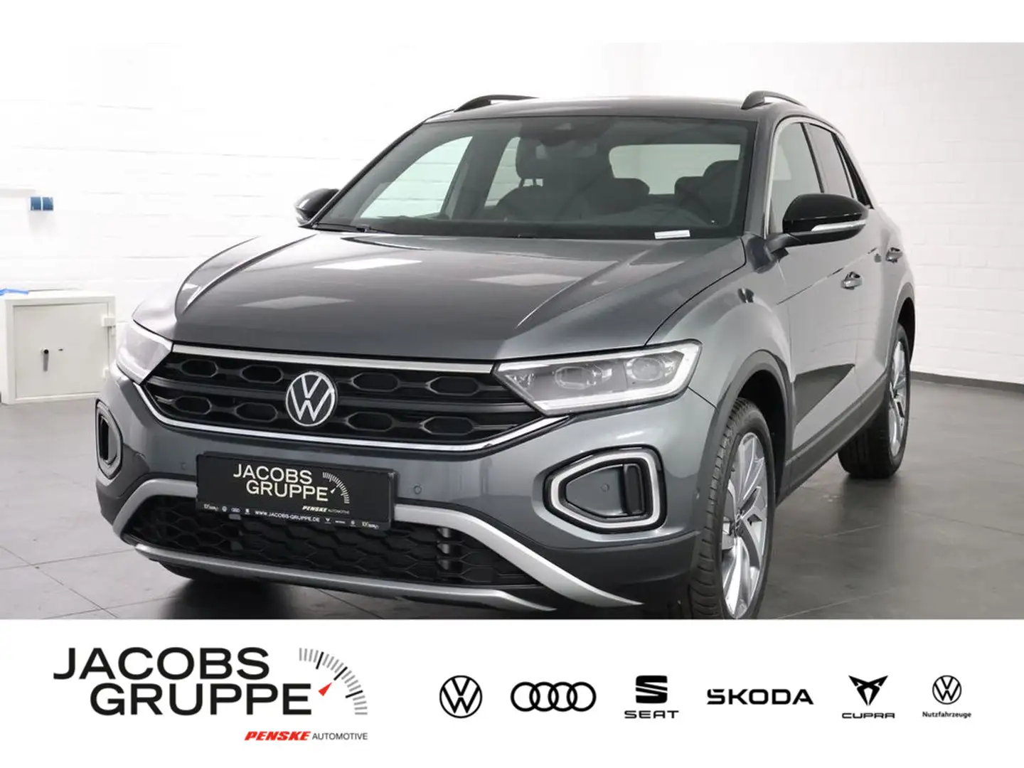 Volkswagen T-Roc 1.0 TSI Goal Navi,LED,PDC,SHZ Grau - 2