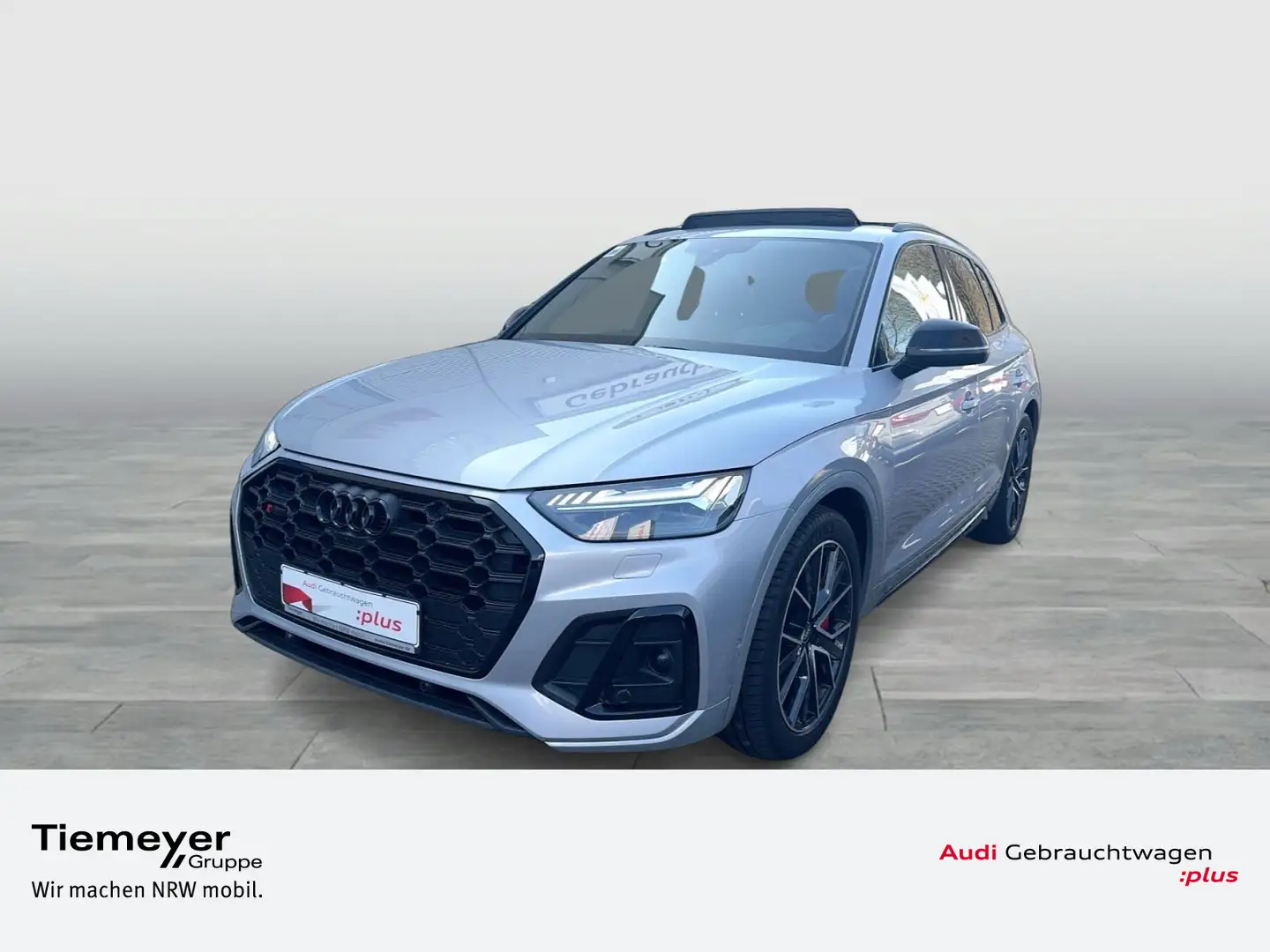Audi SQ5 3.0 TDI Q LM20 OPTIK-PKT BuO HuD NAVI+ PANO Срібний - 1