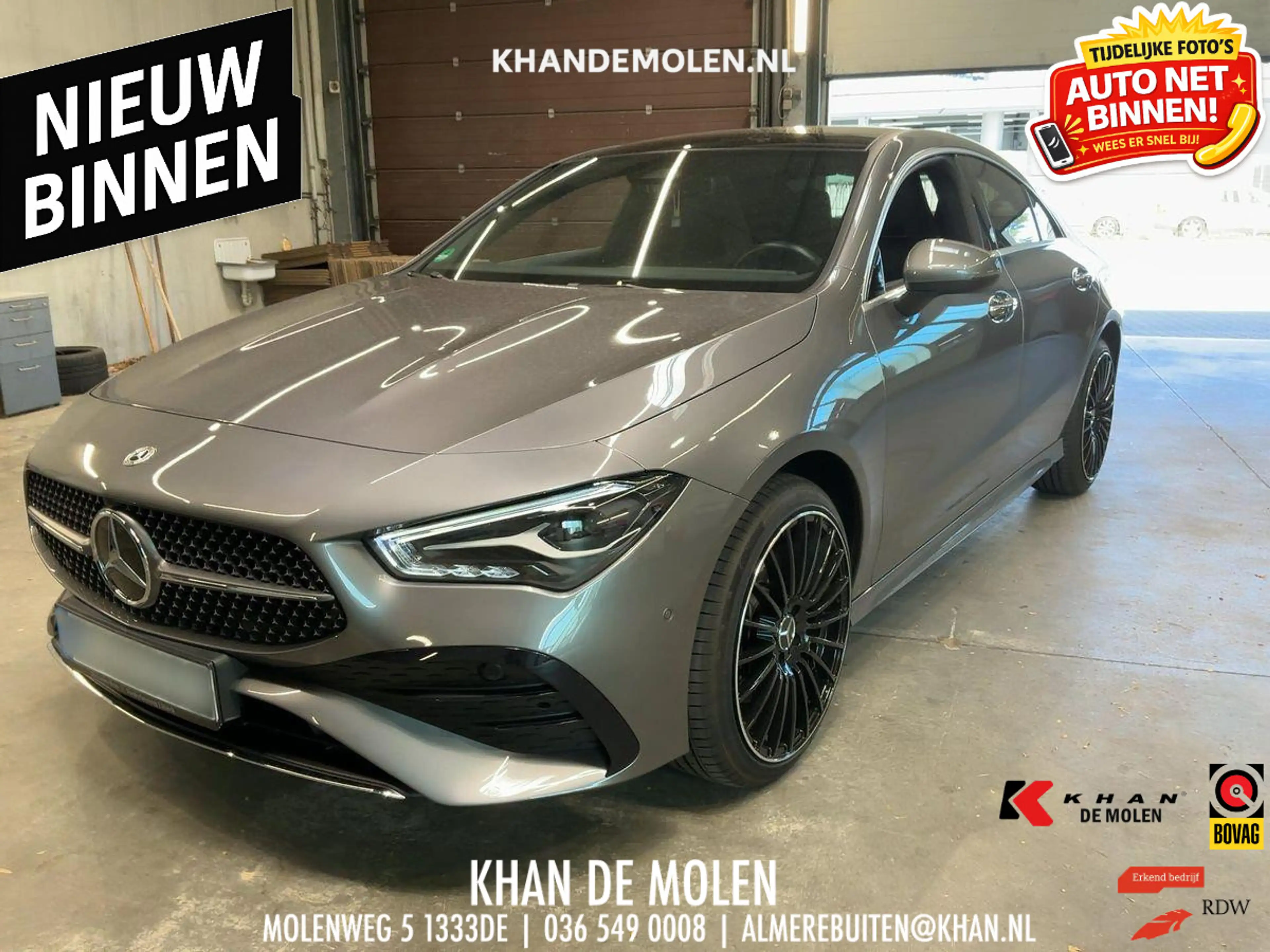 Mercedes-Benz CLA 250 e AMG Line Pano|Burmester|Sfeerverlichting|19 inch
