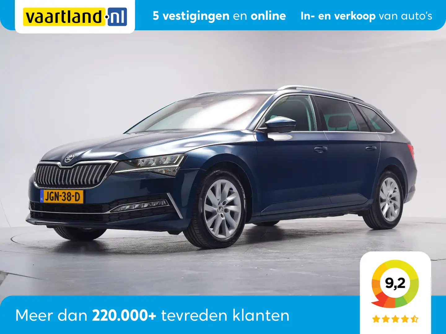 Skoda Superb 1.4 TSI iV Business Edition plus Aut. [ Navi Virtu Azul - 1