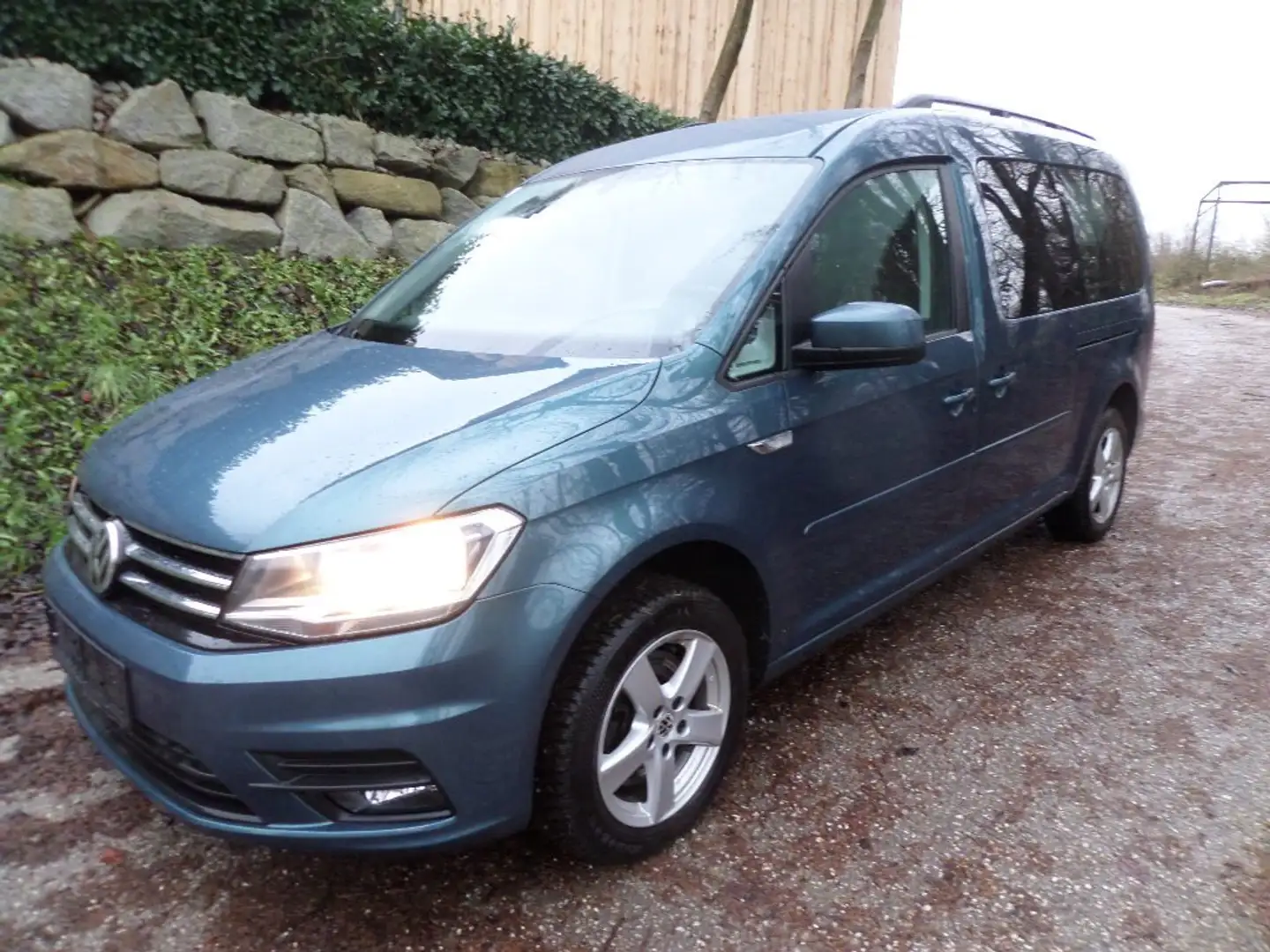 Volkswagen Caddy Maxi 2.0 TDI 7-Sitzer 2-Schiebetüren Garantie Blu/Azzurro - 1