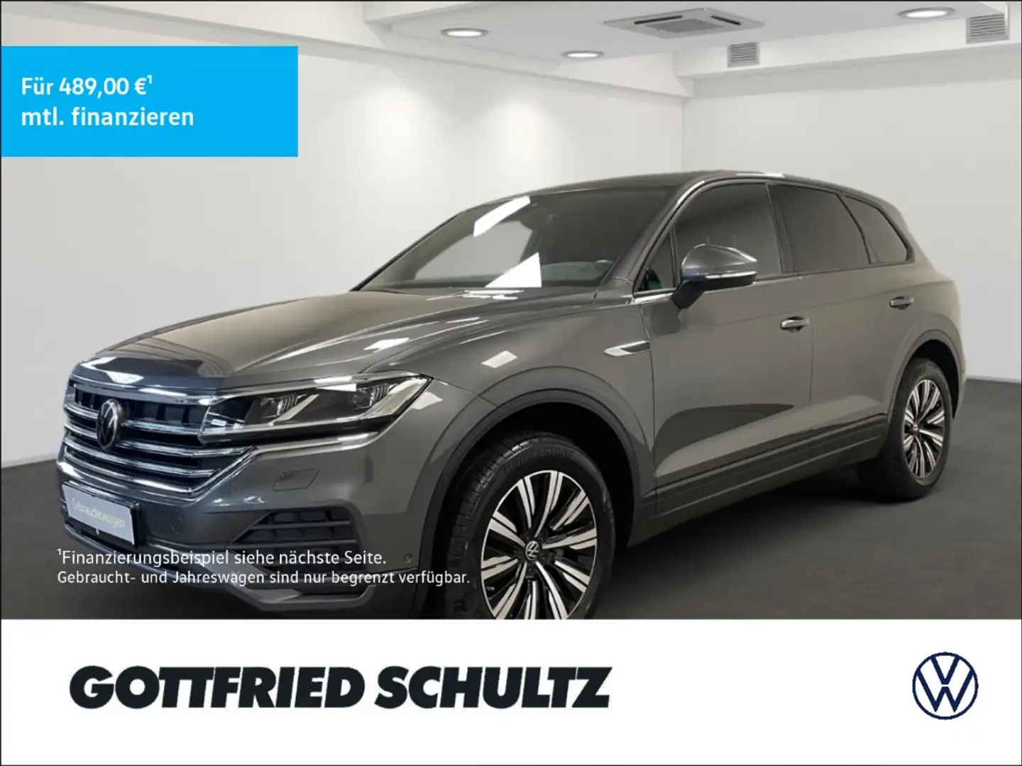 Volkswagen Touareg 3.0 TDI DSG 4Motion Navigation Gris - 1
