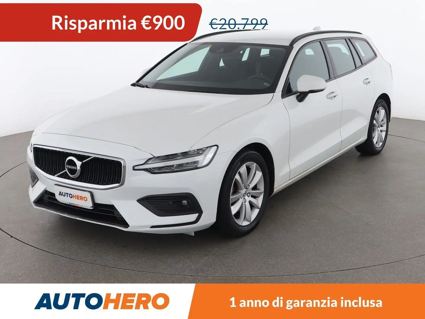 Volvo V60 2.0 D3 Business Bianco - 1