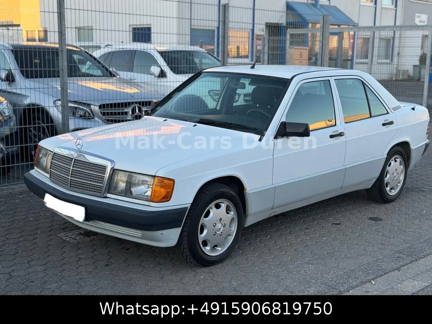 Mercedes-Benz 190 Blanc - 1
