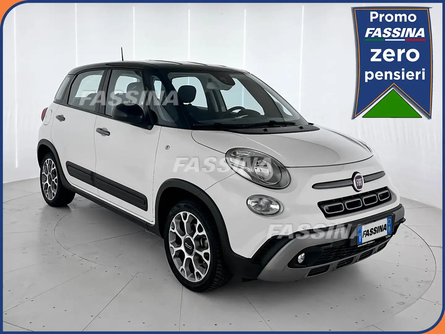 Fiat 500L 1.3 Multijet 95 CV Cross Bílá - 1