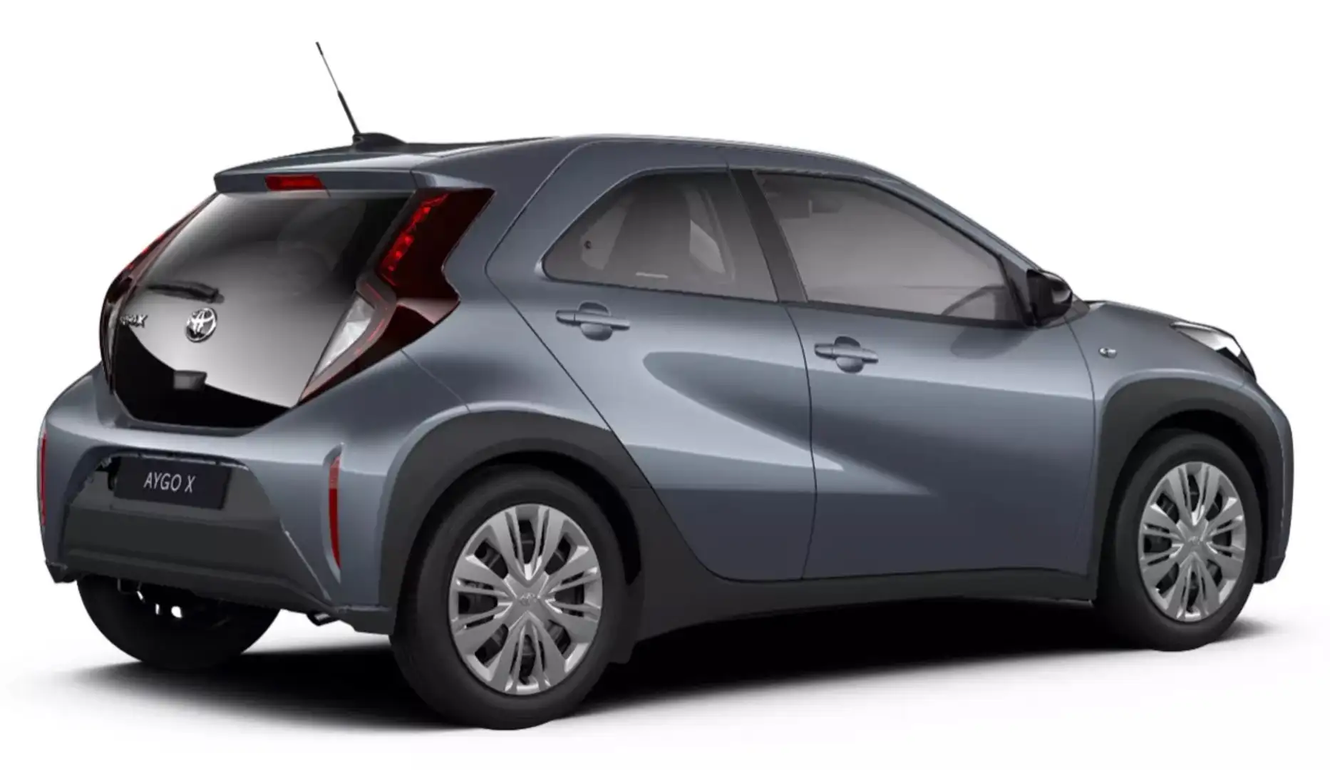 Toyota Aygo 1.0 Business Edition Klima Kamera Tempomat Gri - 2