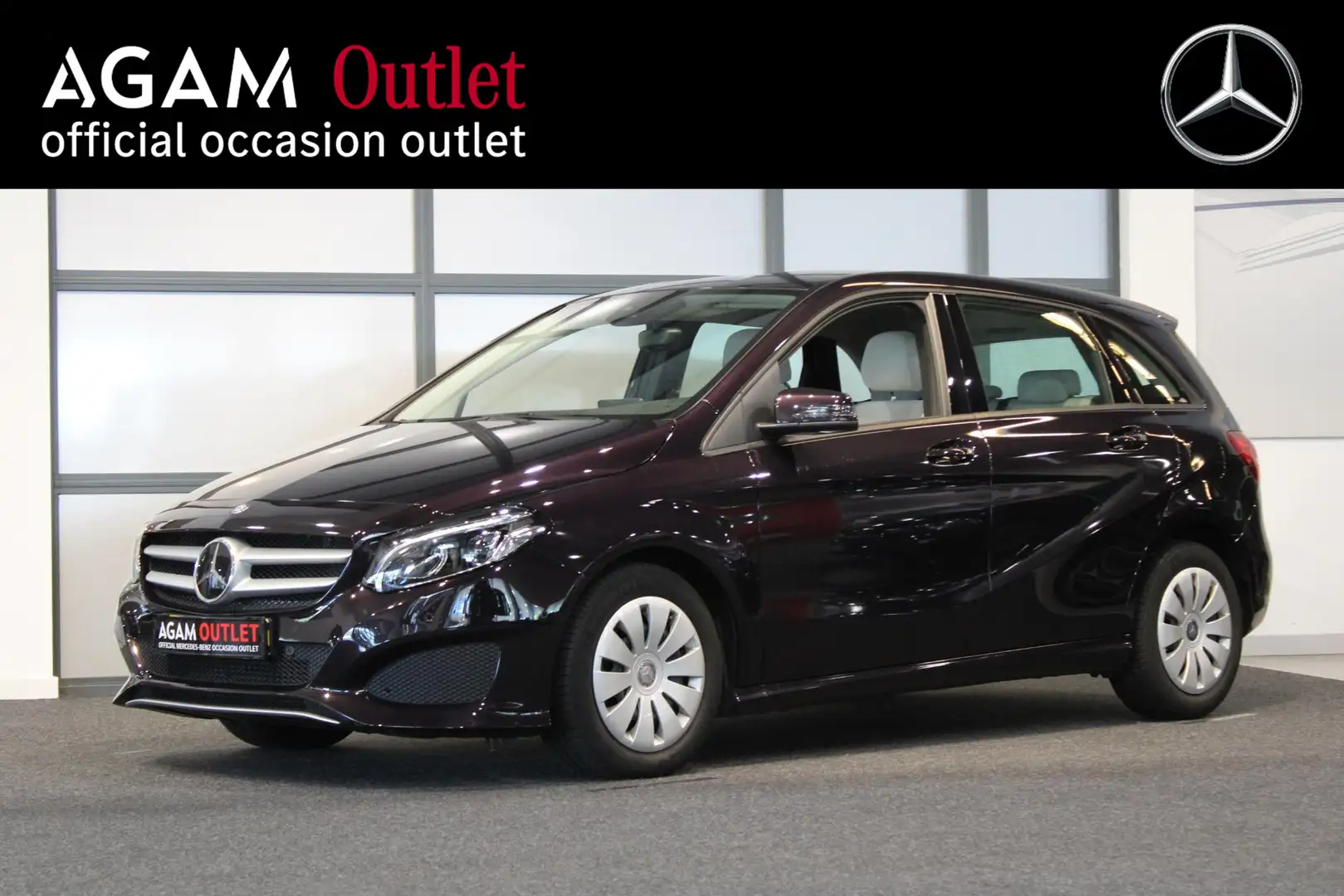 Mercedes-Benz B 180 Ambition 1e eigenaar | Or. NL auto | Dealer onderh Paars - 1
