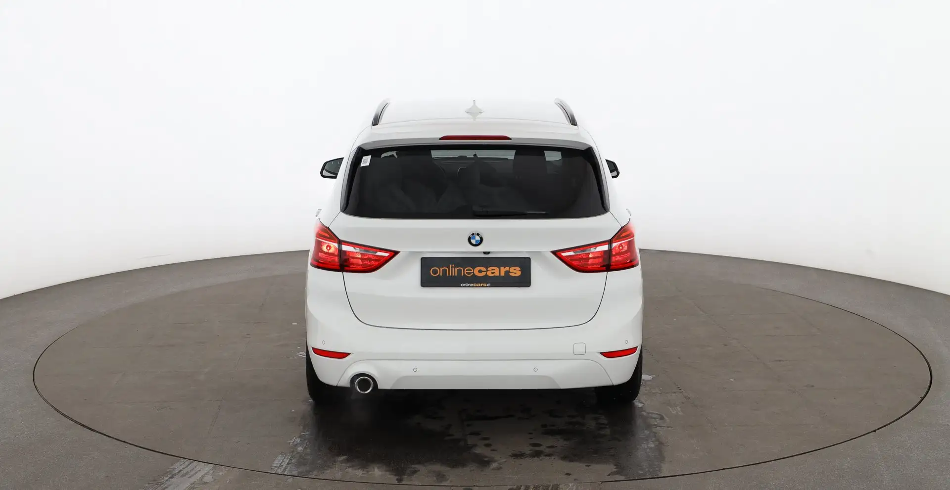 BMW 216 d Gran Tourer Advantage Aut 7-SITZER NAVI TEMP Weiß - 2