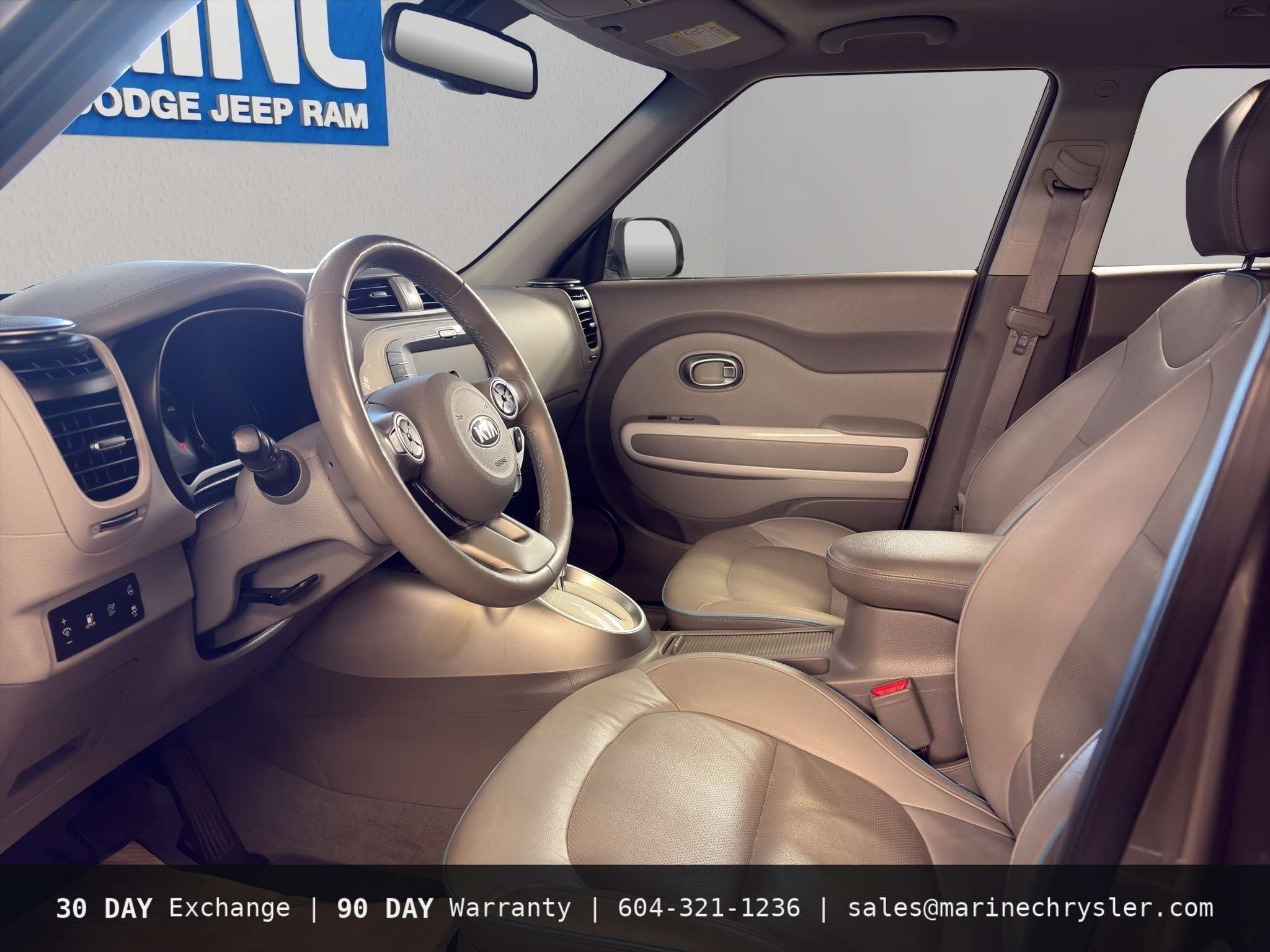 Gray 2017 Kia Soul EV Wagon Automatic