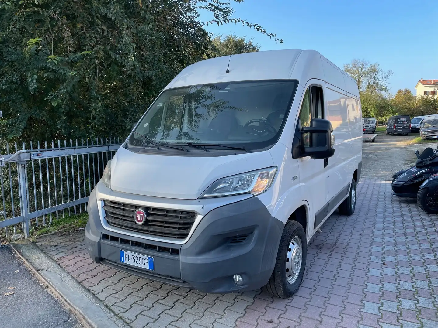Fiat Ducato 3.0 Metano 2 Posti passo medio tetto alto Bianco - 1