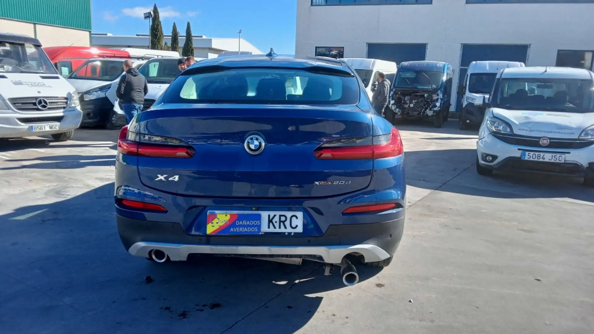 BMW X4 xDrive 20dA Bleu - 1
