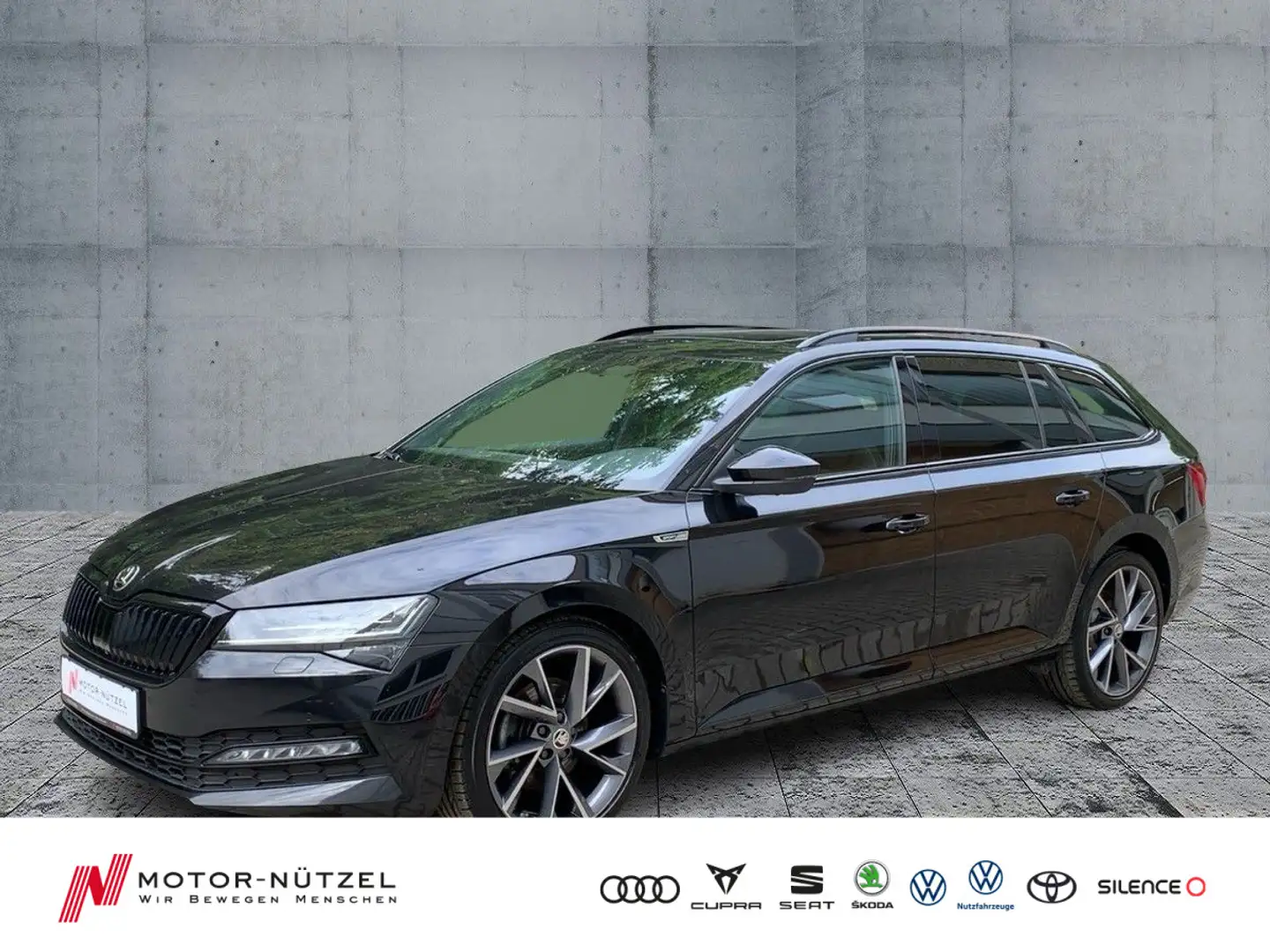 Skoda Superb Combi 2.0 TDI 4x4 DSG SPORTLINE AHK+PANO Schwarz - 1