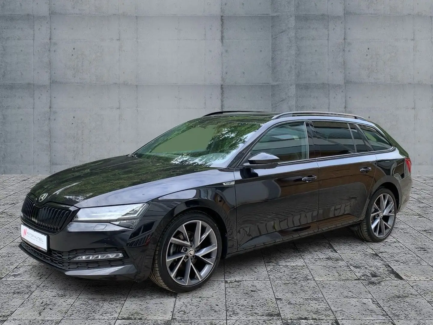 Skoda Superb Combi 2.0 TDI 4x4 DSG SPORTLINE AHK+PANO Schwarz - 2
