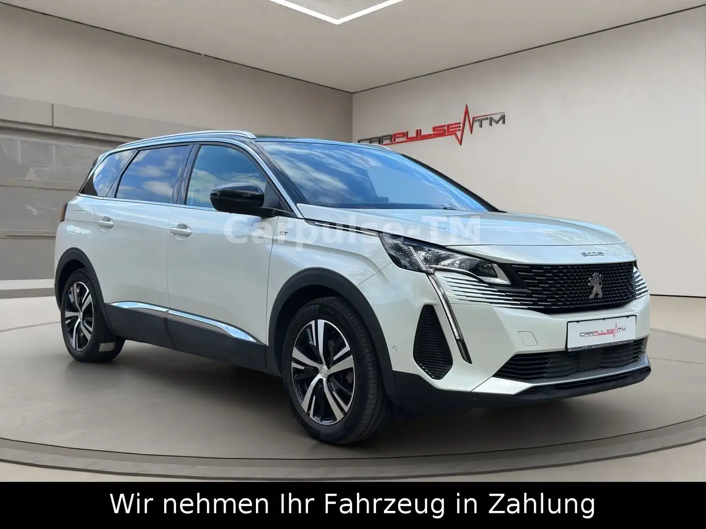 Peugeot 5008 Peugeot 5008 GT PURETECH 130-Automatik-TÜV NEU Weiß - 1