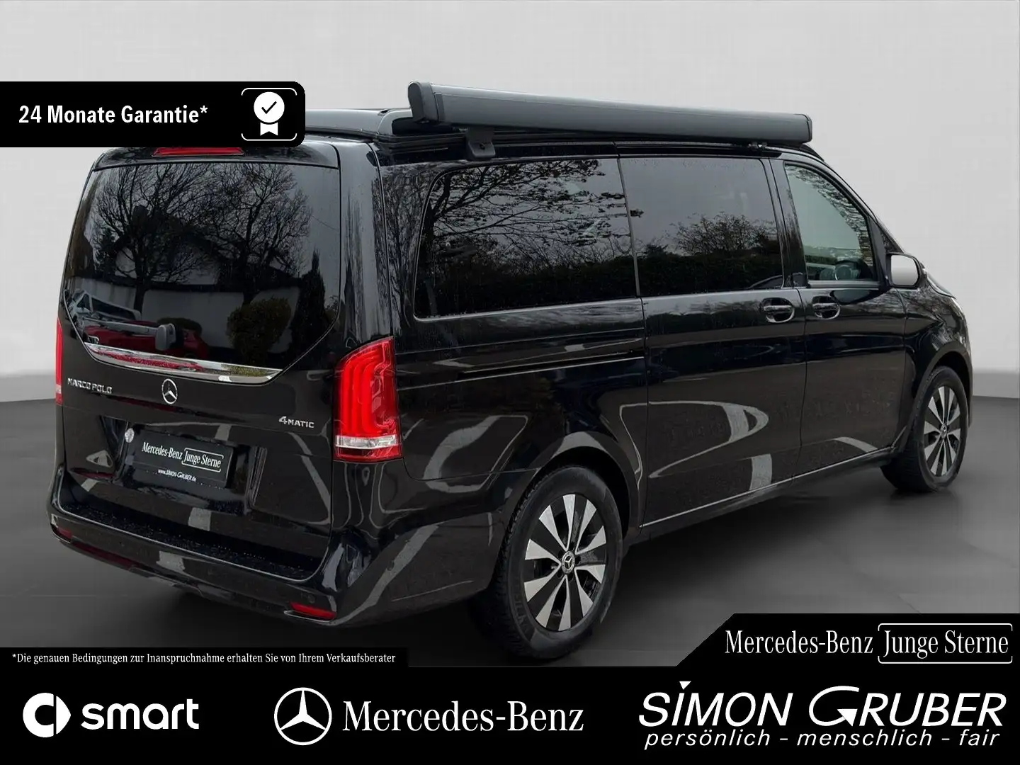 Mercedes-Benz Marco Polo V 300 d 4M Marco Polo Küche Glasdach Standhzg Schwarz - 2