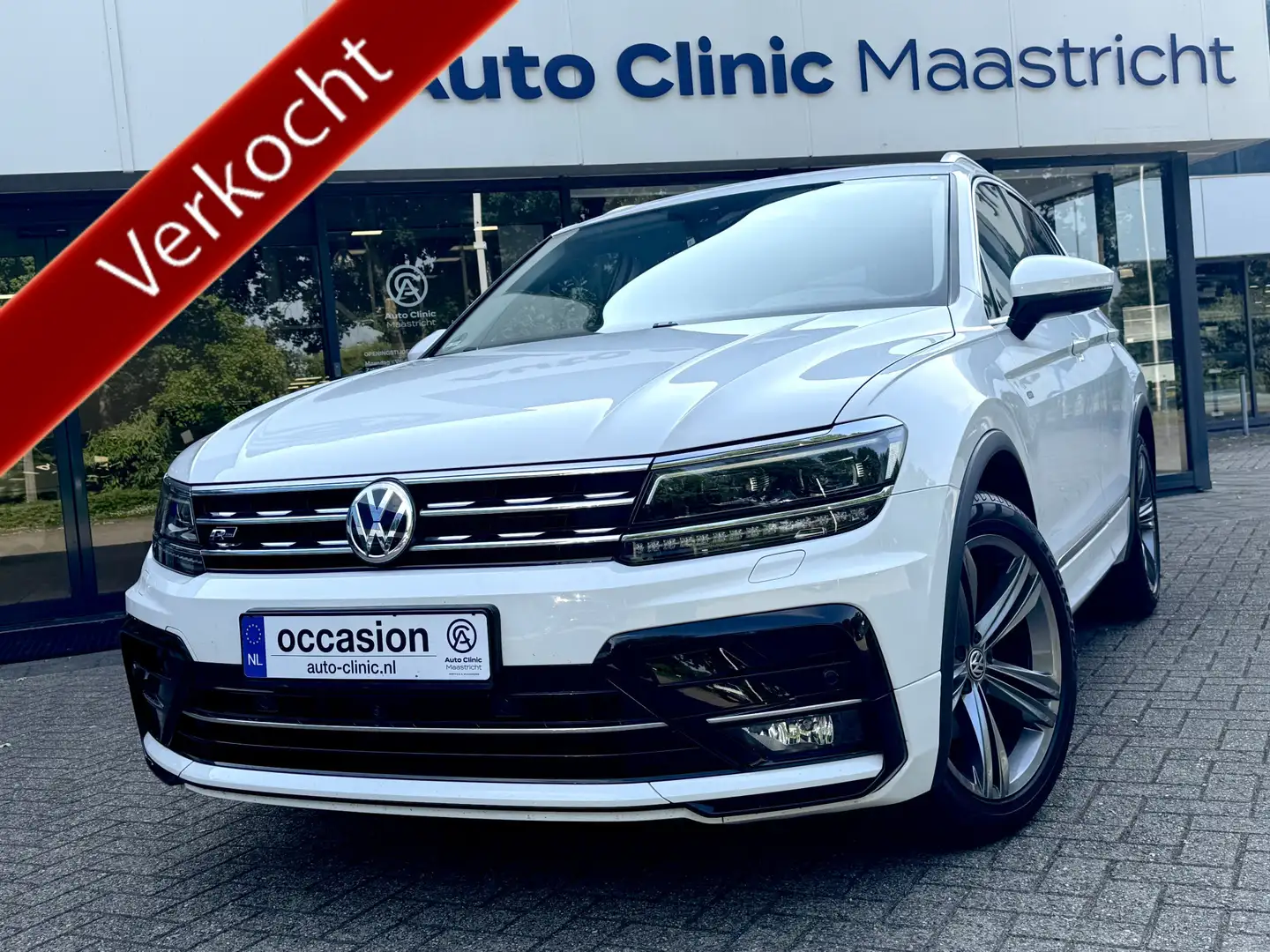 Volkswagen Tiguan 1.4 150PK TSI R-Line | 12 MDN GARANTIE | ADAPTIVE Blanc - 1