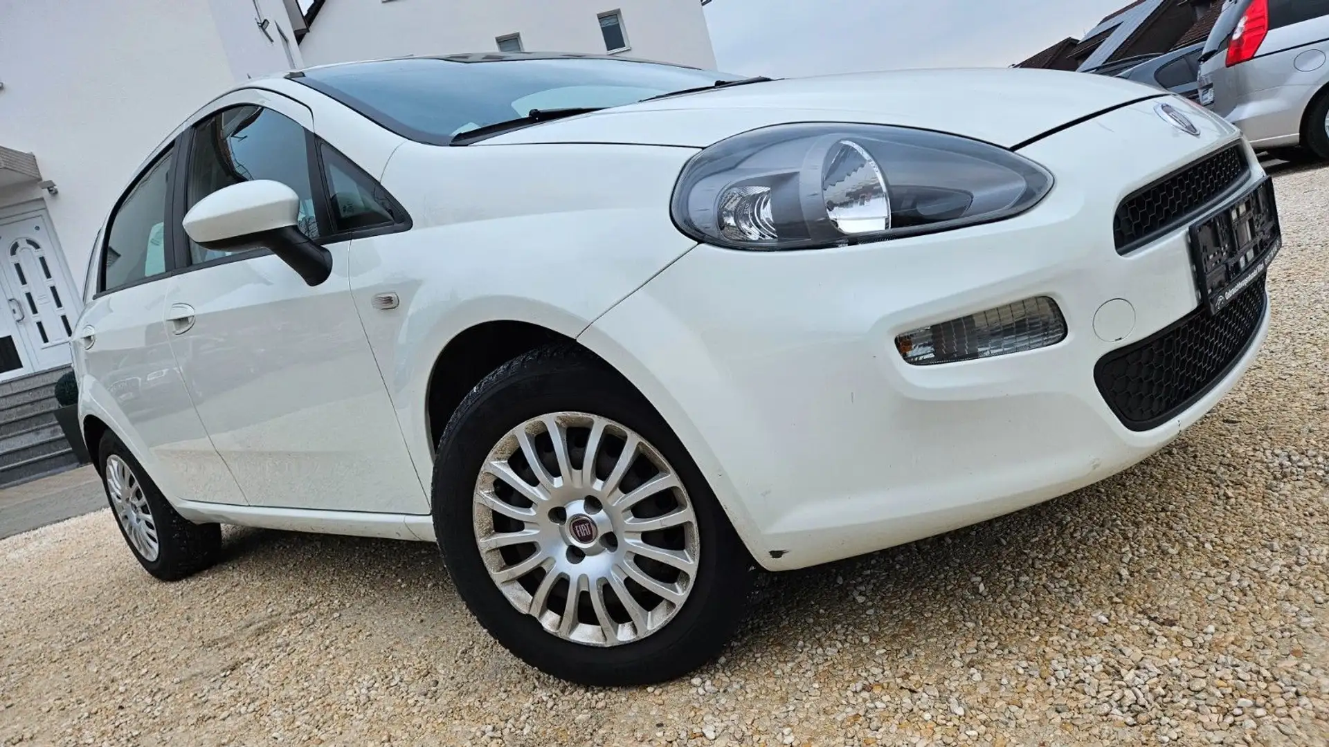 Fiat Grande Punto Gr.Punto+ TÜV+ GARANTIE+PARKS+1HAND+KLIMA+TOP Wit - 1