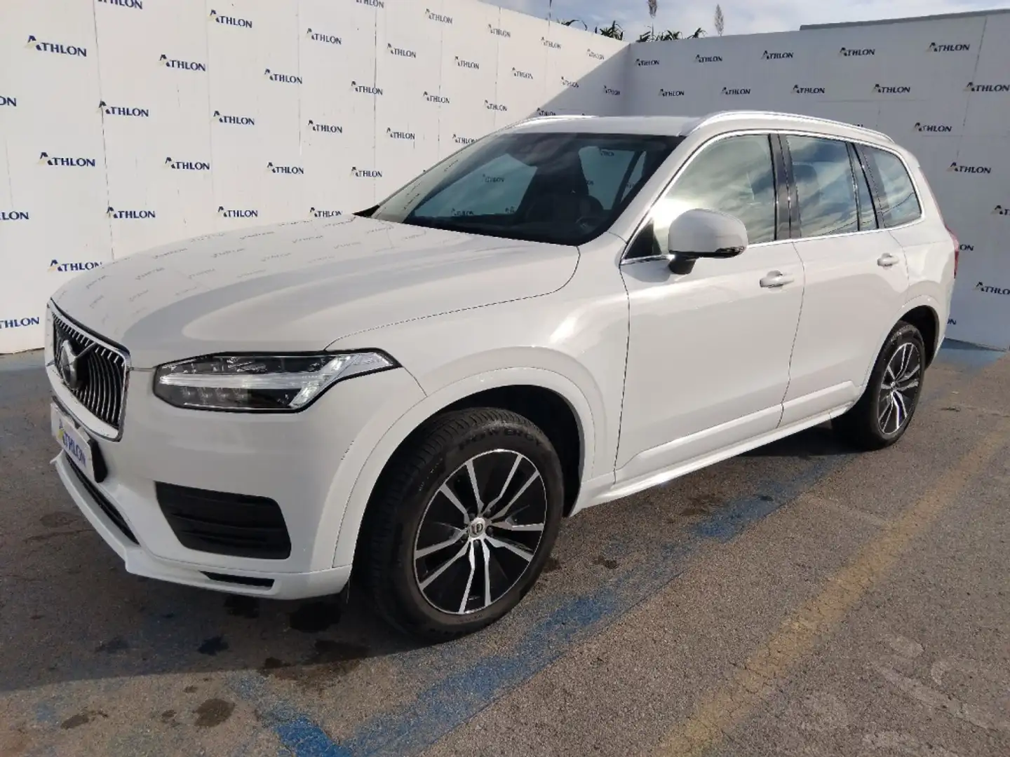 Volvo XC90 B5 Momentum Pro 7pl. AWD Aut. Blanc - 1