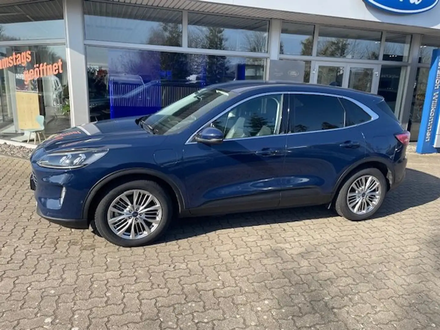 Ford Kuga Titanium X Plug-in-Hybrid PHEV AHK ,HUD ,Winterp. Modrá - 2