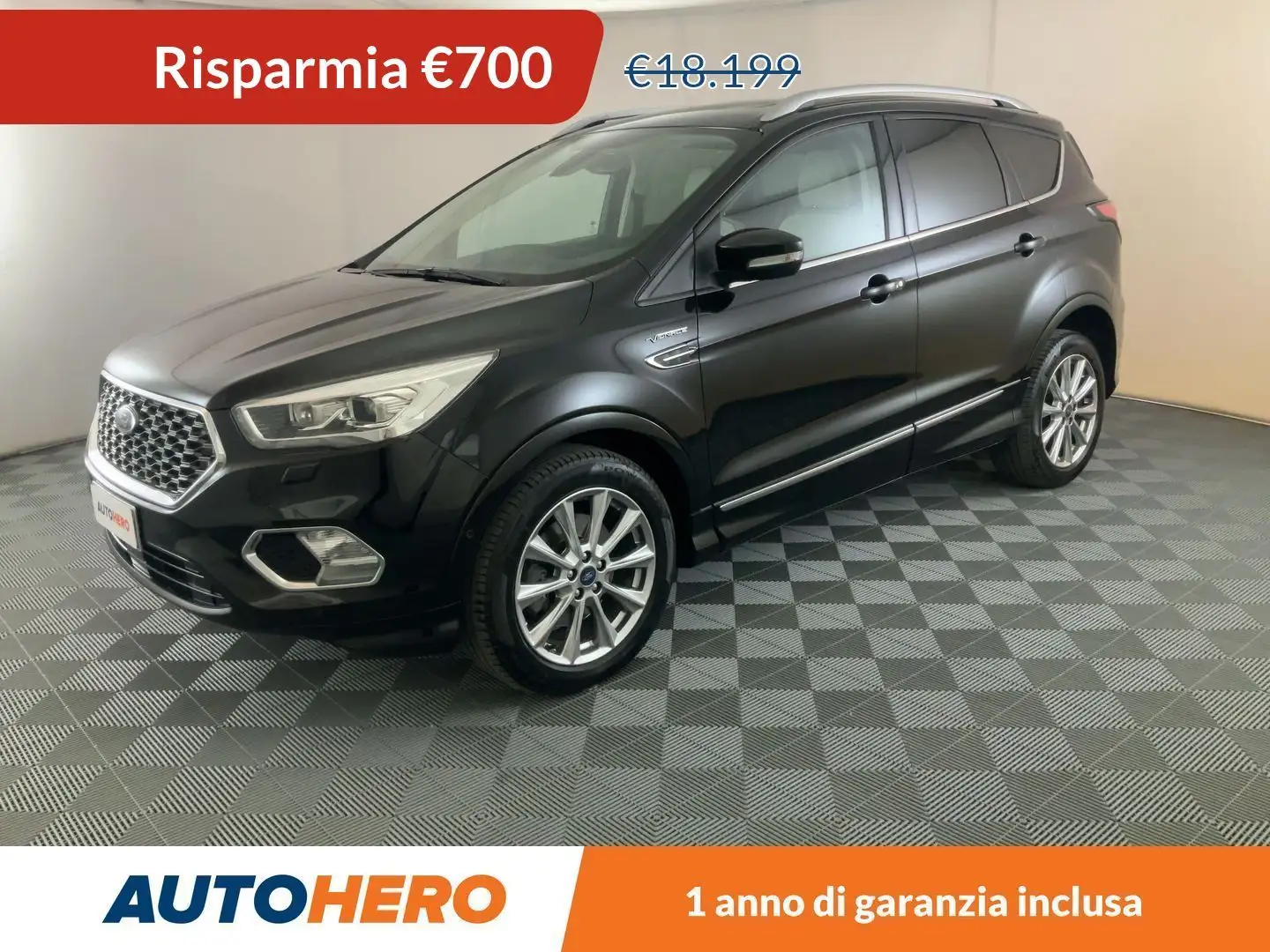 Ford Kuga 2.0 TDCi Vignale 150 CV Nero - 1
