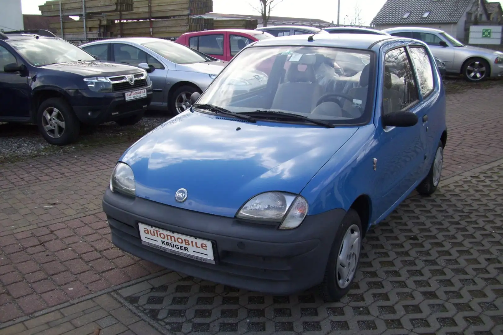Fiat Seicento 1.1 8V Bleu - 2