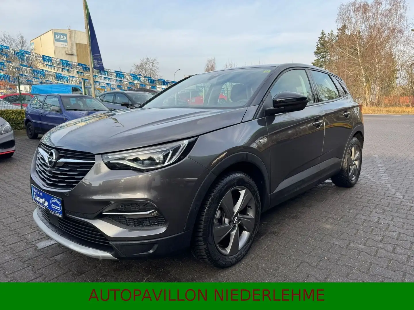 Opel Grandland X *Klima*LED*Navi*android*Apple*Alu* Grau - 2