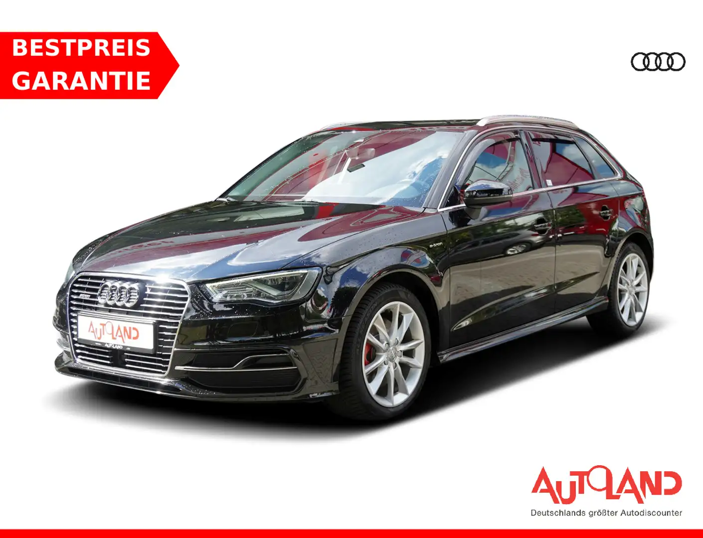 Audi A3 Sportback 1.4 TFSI e-tron design DSG ACC Noir - 1