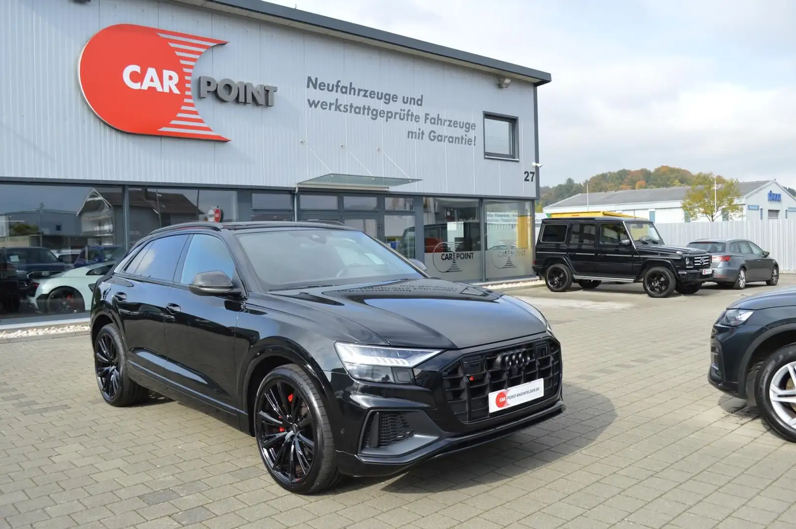Audi SQ8 quat*360°*HUD*Matrix*Sitzbel*B&O*Pano*5j WG Schwarz - 1