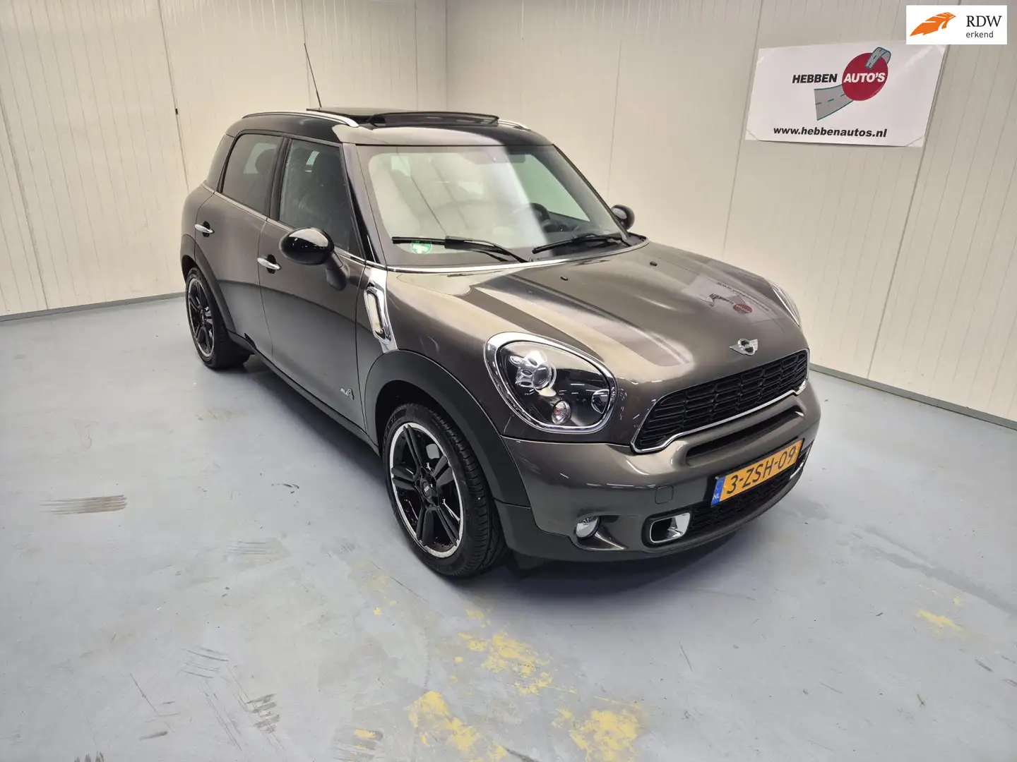 MINI Cooper S Countryman Mini 1.6 ALL4 Chili Navi Ecc Pano Cruise Leer Alu Gris - 1