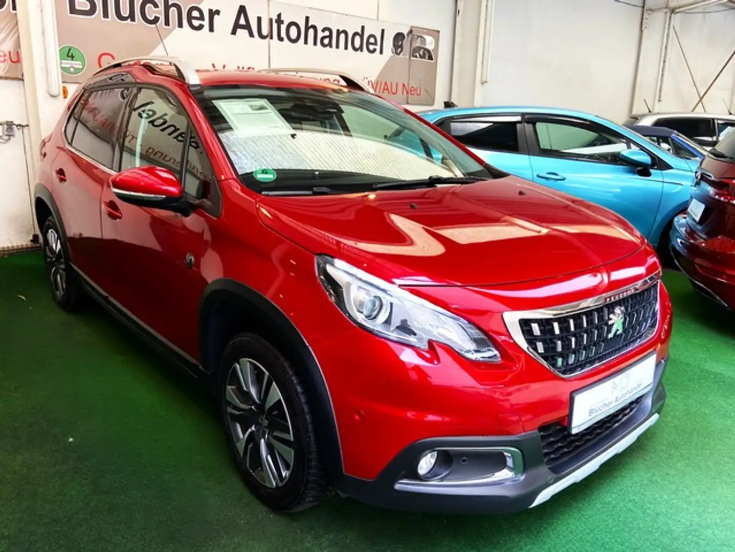 Peugeot 2008 Crossway Sonderedition Automatik Navi PDC Rot - 2