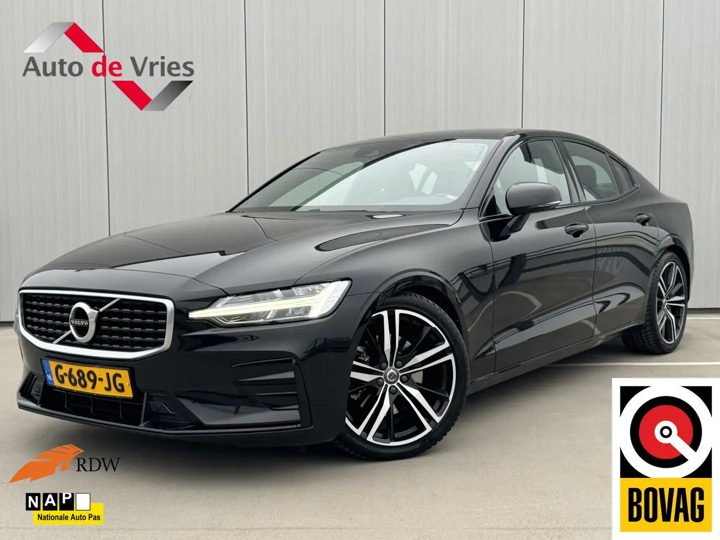 Volvo S60 2.0 T4 R-Design|NL-Auto|Leder|LED|Navi Noir - 1