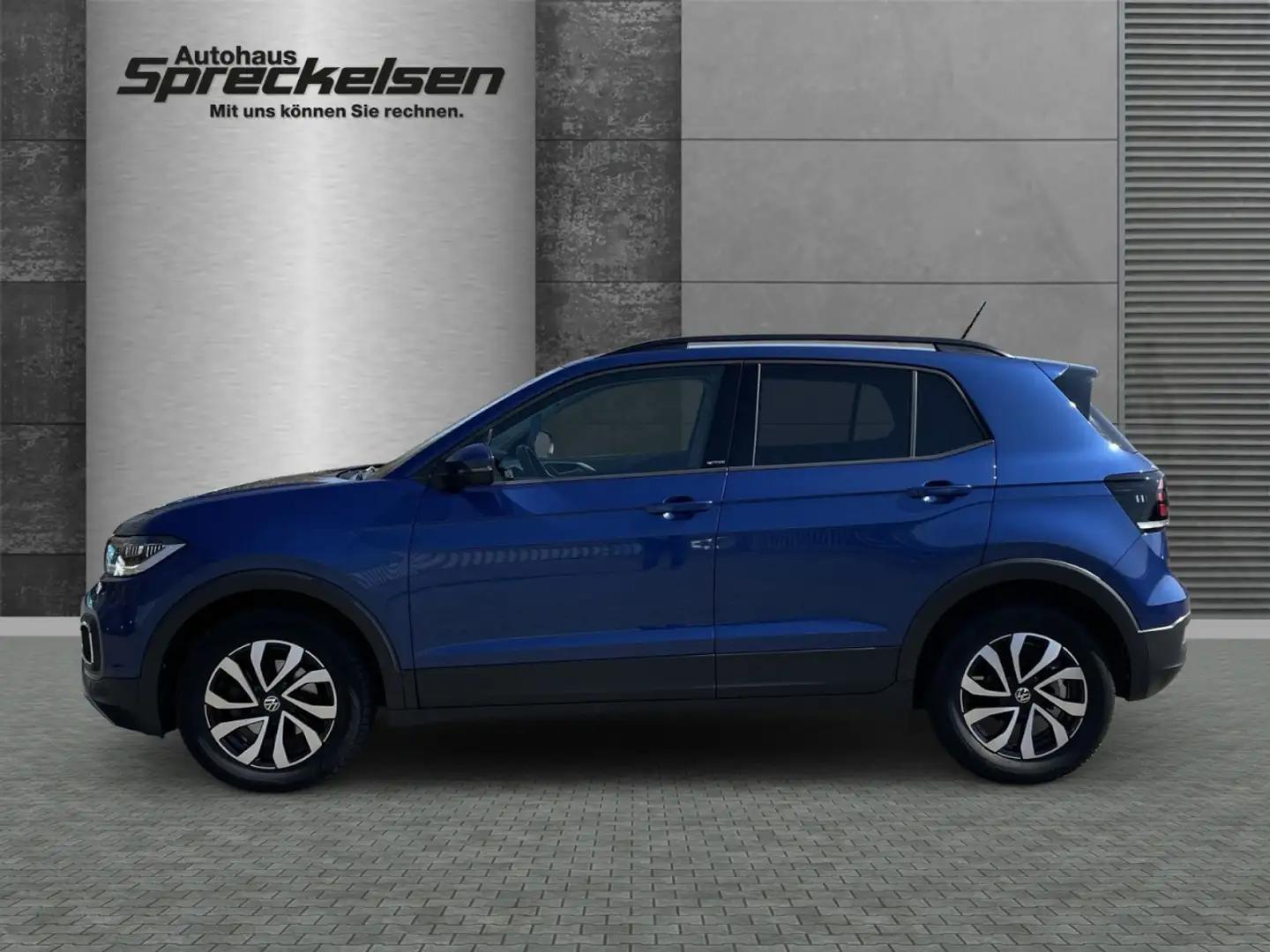 Volkswagen T-Cross 1.5 TSI Active++Aut.++Navi++LED++ACC++ Klima Navi Blau - 2