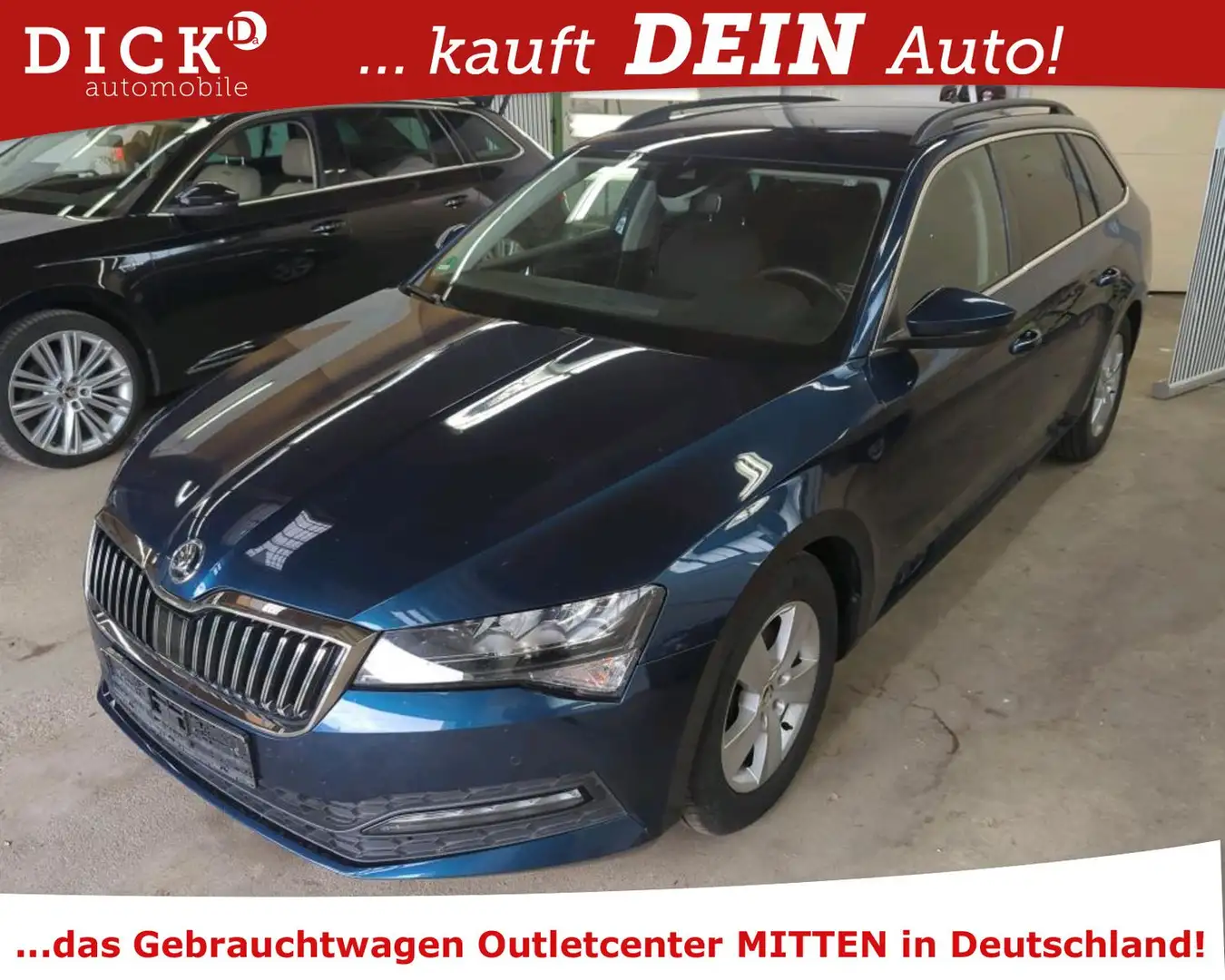 Skoda Superb C Ambition 2.0TDI LED/NAVI/SHZ/SPORTF/8Fa Blau - 1