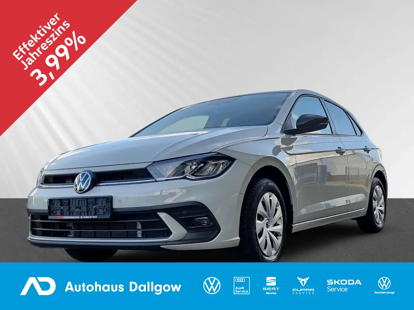 Volkswagen Polo Goal Life 1.0l 116PS*DSG+Alarm+Nav+WiRä+RFK Grau - 1